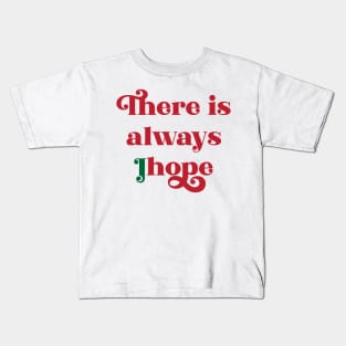BTS There is always Jhope typography Kids T-Shirt